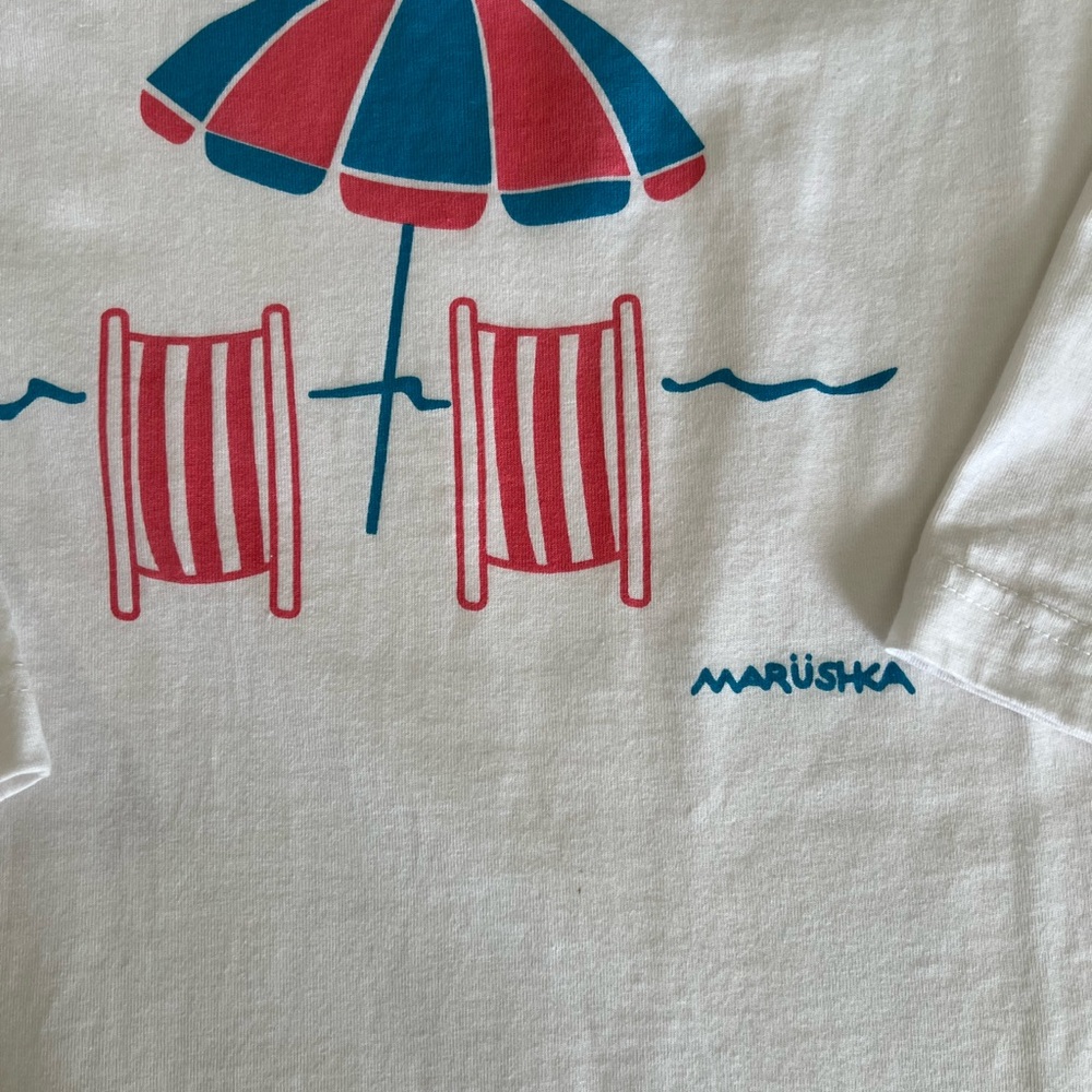 Marushka 3/4 sleeve 100% cotton shirt medium - Picture 2 of 9